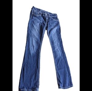 Miss chic women's size 11 Jeans 30 inseam studded jeweled